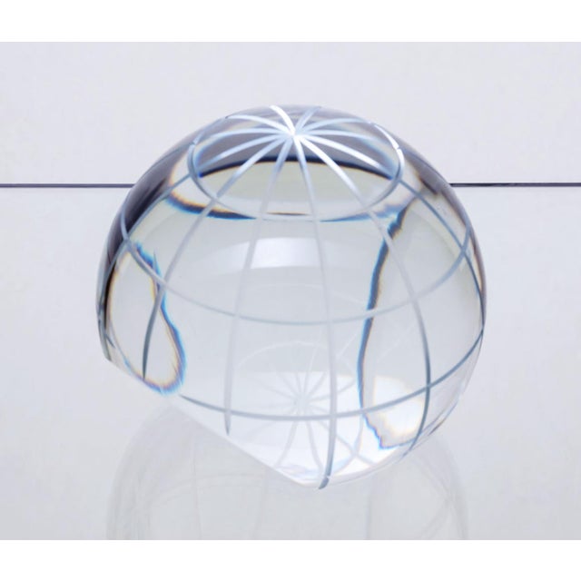Mid-Century Modern Vintage Decorative Glass Sphere, 1970s For Sale - Image 3 of 7
