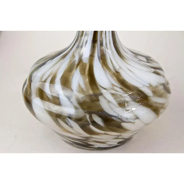 Mid-Century Modern Murano Glass Vases, 1960, Set of 2 For Sale - Image 16 of 18