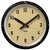 Industrial Black Factory Wall Clock from IBM, 1950s For Sale - Image 17 of 17