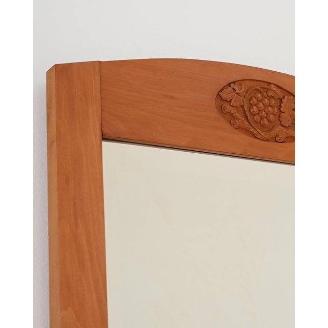 Birch Wall Mirror, Sweden, 1900s For Sale - Image 4 of 7