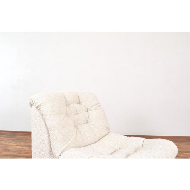 Textile Mid-Century Modern German Lounge Chair, 1970s For Sale - Image 7 of 11