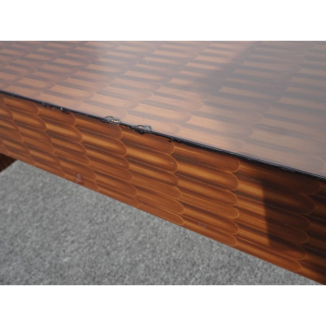 Vintage Mid Century Modern Baker Brown Bench ~ Barbara Barry Collection For Sale In Los Angeles - Image 6 of 13