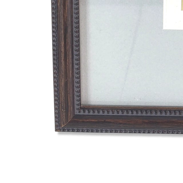 Paper Suleymaniye Mosque Istanbul Watercolor Print Signed & Framed For Sale - Image 7 of 10