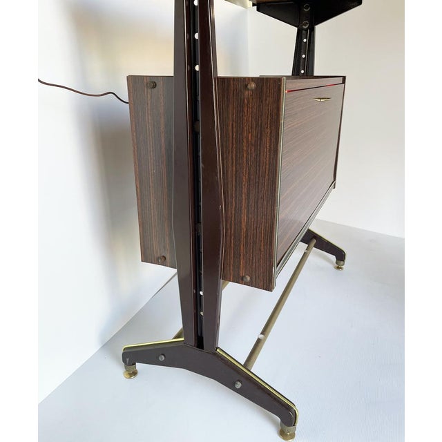 Vintage Bar Cabinet, 1950s For Sale - Image 4 of 14