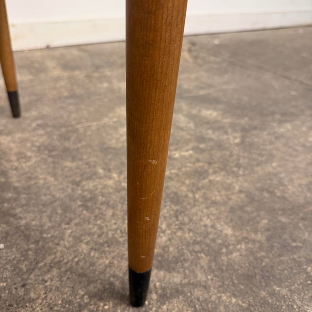 Vintage Dux Side Table – Scandinavian Modern For Sale - Image 10 of 12