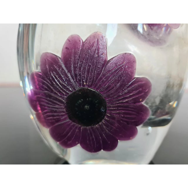 Mauve Coppelia Vase from Daum, France, 1980s For Sale - Image 8 of 13