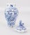 Antique Chinoiserie Dutch Delft Faience Floral Lidded Vase Ginger Jar For Sale In Houston - Image 6 of 10