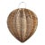 Contemporary Honey Rattan Starfruit Pendant Light Medium For Sale