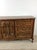 Mid Century French Provincial Style Lowboy Dresser With Ornate Drawer Faces For Sale - Image 4 of 18