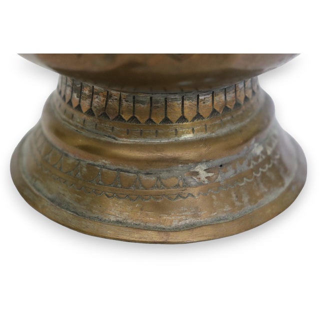 Antique Islamic Teapot in Brass Bukhara, 1900s For Sale - Image 12 of 14