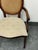 Bombay Company Traditional Oval Cane-Back Armchair For Sale - Image 9 of 12