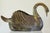 Mid Century Italian Brass Swan Planter For Sale - Image 4 of 13