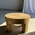 Low 4-Legged Coffee Table in Mango Wood, 1980s For Sale - Image 4 of 11