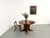 Brutalist Brutalist Round Table in Oak, 1960s For Sale - Image 3 of 18