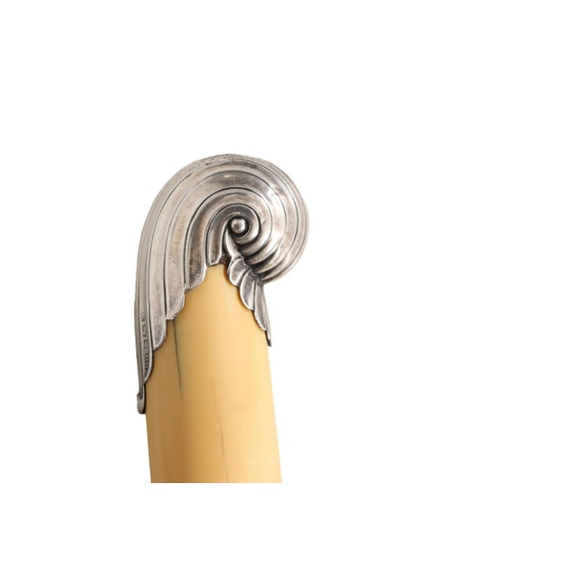 English Silver Plated Crumb Catcher For Sale - Image 4 of 7