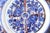 English Wedgwood Blue Ningpo Plate Luncheon Plate - Flow Blue For Sale - Image 3 of 9