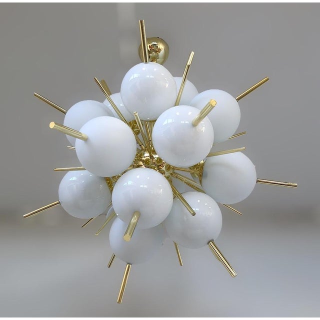 Fabio Ltd 21st Century Murano Cilindri Chandelier by Fabio LTD For Sale - Image 4 of 4