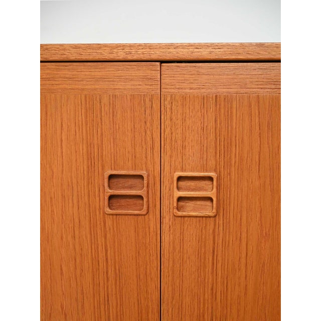 Vintage Scandinavian Teak Commode, 1960s For Sale - Image 6 of 9