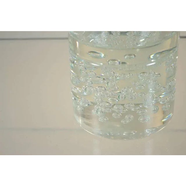 Mid-Century Modern Large Clear Vase Designed by Livio Seguso For Sale - Image 3 of 7