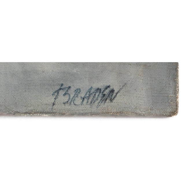 Modern John Braden Seated Female Nude Oil on Canvas For Sale - Image 3 of 8