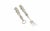 Fabulous heavy sterling silver bar set includes a bottle opener and garnish fork, both in great condition. C mid...