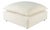 Cali Natural Performance Fabric Ottoman For Sale
