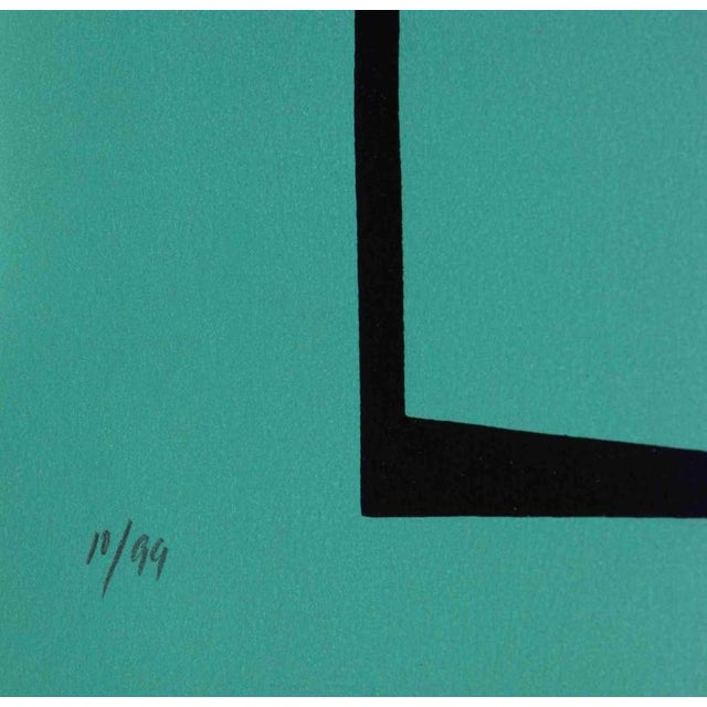 Lithograph and embossing on paper, realized by Alberti in 1971. Hand-signed, dated, numbered. Edition of 18/99 prints....