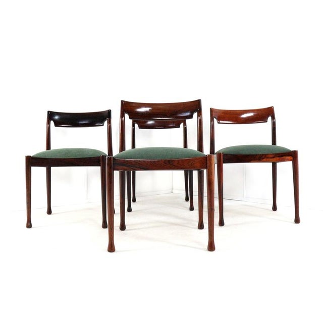 Wood Havelte Rosewood Dining Chairs, 1970s, Set of 4 For Sale - Image 7 of 16