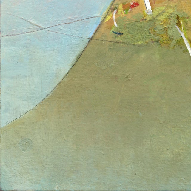 Pale Moon - Dream-Like Landscape Painting Original Artwork by Rob Katkowski For Sale - Image 4 of 9