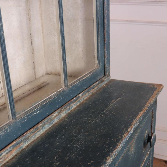 19th Century English Glazed Kitchen Dresser For Sale - Image 13 of 16
