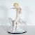 Czech Art Deco Hand Painted Porcelain Figurine of Nude Lady With Greyhound For Sale - Image 4 of 10