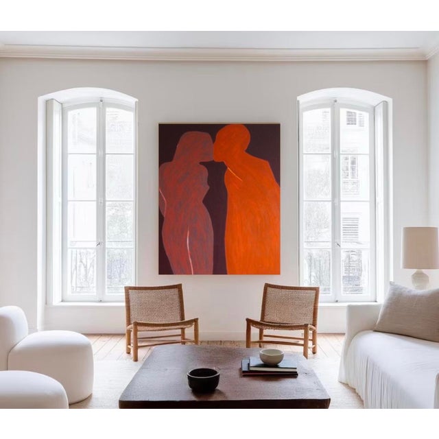 Bodasca, A Kiss, 2026, Acrylic on Canvas For Sale - Image 7 of 10