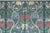 Wood Botanical Hand-Painted Room Divider with Vibrant Flowers and Vines, Vintage For Sale - Image 7 of 12