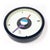 Postmodern 1980s Postmodern Black & White Wall Clock by Ko Mizuyama for Yachiyo For Sale - Image 3 of 6