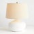 This teardropshaped ceramic lamp is a modern take on a classic silhouette. The wellscaled shade and matte finish complete...