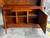 1920s 20th Century Cherry Wood Bookcase with Sliding Writing Surface, 1920s For Sale - Image 5 of 18