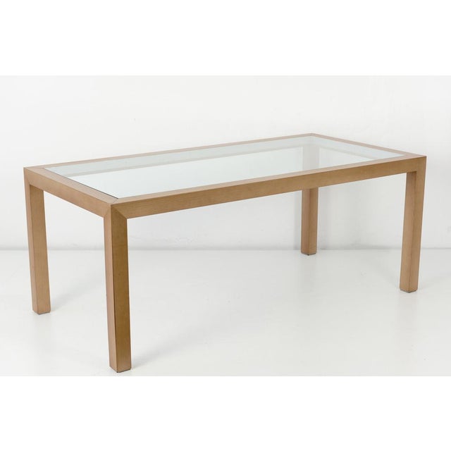 Contemporary Conference Table by Milo Baughman, Usa, 1980s For Sale - Image 3 of 11