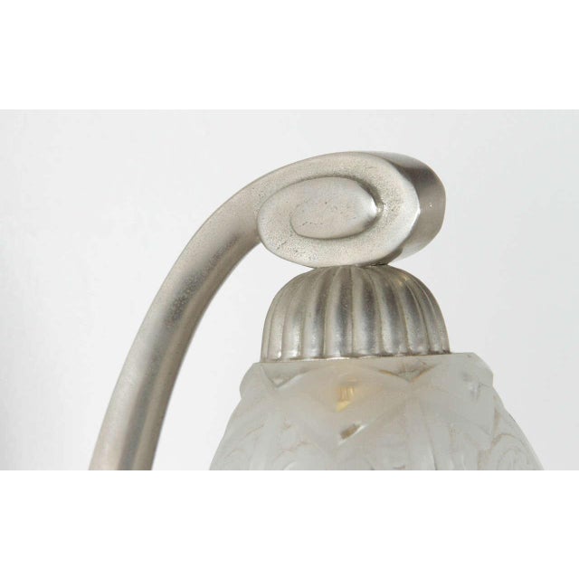 1920s French Art Deco Wall Sconce For Sale - Image 5 of 9