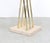 Metal Brass and Travertine Standing Coat Rack, 1970s For Sale - Image 7 of 15