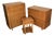 Vintage Colonists Craft Solid Maple Bedroom Furniture Three Piece Set, Late 1930s-Early 1940s For Sale
