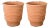 Pair of Greek Reproduction Terracotta Pots For Sale