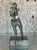 Vintage Boho Patinated Bronze Abstract Figurative Sculpture For Sale - Image 10 of 11