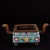 Antique Gilt Bronze Cloisonné Enamel Incense Burner (Ding Shape) For Sale - Image 9 of 9