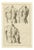 After De Lairesse, Anatomical Back Studies Academic Figure, 1745, Paper For Sale