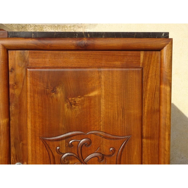 Vintage Sideboard in Walnut, 1950s For Sale - Image 10 of 18