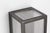 2020s Barbara Barry for Visual Comfort Signature York 24" Single Box Sconce in Bronze with Clear Ribbed Glass For Sale - Image 5 of 8