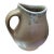 Exquisite Artisan Signed Glazed Stoneware Bud Pitcher Made in Italy For Sale
