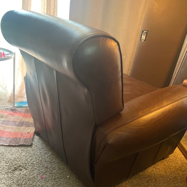 Mitchell Gold + Bob Williams Mitchell Gold and Bob Williams Manhattan Roll Chair For Sale - Image 4 of 7