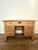 Vintage French Rustic Farmhouse Pine Pedestal Desk, 1920s For Sale - Image 17 of 17