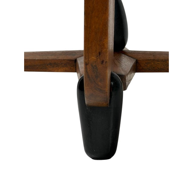 Art Deco Amsterdam School Side Table from Architect Christiaan Bartels, 1920s For Sale - Image 3 of 17